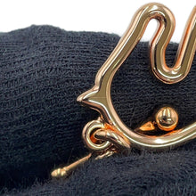 Load image into Gallery viewer, HERMES Earrings Tonnerre claim Gold Plated Lacquer
