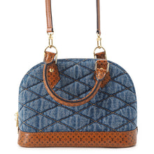Load image into Gallery viewer, LOUIS VUITTON Maltage Alma Blue/BrownM55048 DenimTextile Size BB
