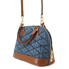 Load image into Gallery viewer, LOUIS VUITTON Maltage Alma Blue/BrownM55048 DenimTextile Size BB
