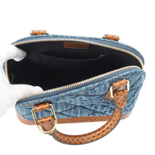 Load image into Gallery viewer, LOUIS VUITTON Maltage Alma Blue/BrownM55048 DenimTextile Size BB
