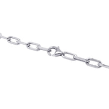 Load image into Gallery viewer, CARTIER Santos de Cartier Necklace Size SmallB7224583 18K White Gold

