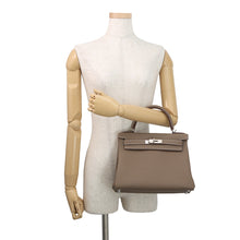 将图像加载到图库查看器中，HERMES Kelly Retourne Etoupe Togo Leather Size 28
