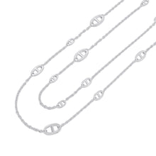 Load image into Gallery viewer, HERMES Chaine d'Ancre Farandole Necklace Size 120 SV925
