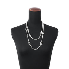 Load image into Gallery viewer, HERMES Chaine d'Ancre Farandole Necklace Size 120 SV925
