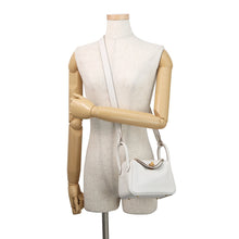 将图像加载到图库查看器中，HERMES Lindy Verso Gris Perle/Gris Meyer Swift Leather Size Mini
