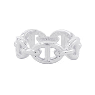 HERMES Chaine d'Ancre Anchene Ring Size PM/51/#11 SV925