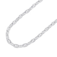 HERMES Chaine d'Ancre Necklace 29 frames Size GM SV925