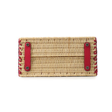 Load image into Gallery viewer, HERMES Birkin Picnic Framboise Swift Leather Rattan Size 25
