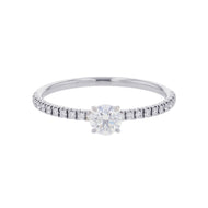 CARTIER Etincelle De Cartier solitaire ring Size 53/#13N4744353/N4744300 Pt950