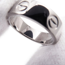 Load image into Gallery viewer, CARTIER LOVE Ring Classic Model Size 51/#11 ClassicB4084751/B4084700 18K White Gold
