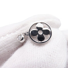 将图像加载到图库查看器中，LOUIS VUITTON Earrings Monogram IdylleQ96167 18K White Gold
