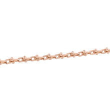 Load image into Gallery viewer, TIFFANY&amp;Co. Hardware Microlink Bracelet Size Large60423431 18K Pink Gold

