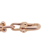 Load image into Gallery viewer, TIFFANY&amp;Co. Hardware Microlink Bracelet Size Large60423431 18K Pink Gold
