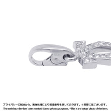 将图像加载到图库查看器中，CARTIER 2C Diamond Bag Charm 18K White Gold
