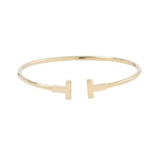 Load image into Gallery viewer, TIFFANY&amp;Co. T-wire Bracelet60010760 18K Yellow Gold
