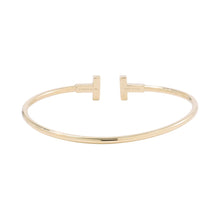 Load image into Gallery viewer, TIFFANY&amp;Co. T-wire Bracelet60010760 18K Yellow Gold
