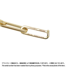 Load image into Gallery viewer, HERMES Kelly Chaine Earrings 18K Yellow Gold
