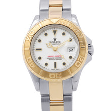 Load image into Gallery viewer, ROLEX Yacht-Master W29mm Stainless Steel K18YG White Dial169623
