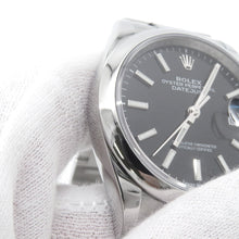 Load image into Gallery viewer, ROLEX Datejust W36mm Stainless Steel Black Dial126200
