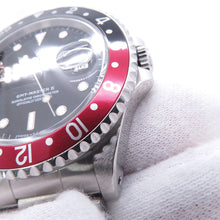 将图像加载到图库查看器中，ROLEX GMT MasterII W40mm Stainless Steel Black Dial16710
