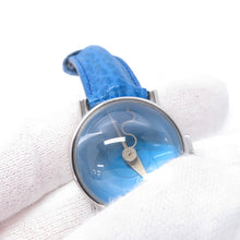 Load image into Gallery viewer, Alain Silberstein Alan Silberstein BOITO ACIER W22mm Stainless Steel Leather Blue Dial
