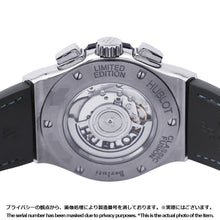 Load image into Gallery viewer, HUBLOT Classic Fusion Chronograph Berluti Scritto Ocean Blue Limited Edition of 250 W45mm Stainless Steel Leather Blue Dial521.NX.050B.VR.BER18
