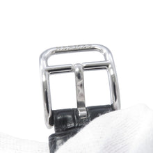 将图像加载到图库查看器中，HERMES Cape Cod Double Tour Chaine d'Ancre Diamond Bezel H33mm×W23mm Stainless Steel Leather Black DialCC1.330
