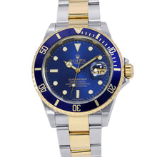 Load image into Gallery viewer, ROLEX Submariner Date W40mm Stainless Steel K18YG Blue Dial16613LB
