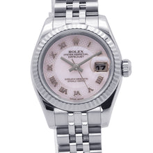 Load image into Gallery viewer, ROLEX Datejust W26mm Stainless Steel K18WG Pink shell Dial179174NRD
