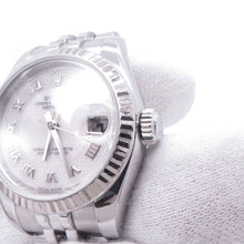 Load image into Gallery viewer, ROLEX Datejust W26mm Stainless Steel K18WG Pink shell Dial179174NRD
