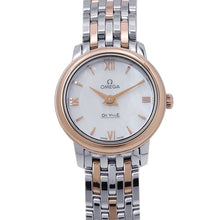 Load image into Gallery viewer, OMEGA De Ville Prestige W24.4mm Stainless Steel K18YG White Dial424.20.24.60.05.002
