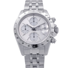 将图像加载到图库查看器中，TUDOR Prince Date Chrono Time W40mm Stainless Steel Silver Dial79280
