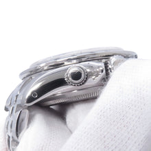 将图像加载到图库查看器中，TUDOR Prince Date Chrono Time W40mm Stainless Steel Silver Dial79280
