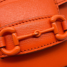将图像加载到图库查看器中，GUCCI Horsebit1955 Shoulder Bag Orange726863 Leather Size Mini
