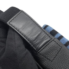 Load image into Gallery viewer, LOEWE Military Messenger Bag XS Black/Gray/Khaki317.12AA72 Leather Wool
