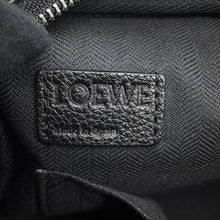 Load image into Gallery viewer, LOEWE Military Messenger Bag XS Black/Gray/Khaki317.12AA72 Leather Wool
