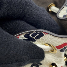 Load image into Gallery viewer, FENDI Montresor Mini FILA Collaboration White/Navy/Red8BS010 A5P6 Leather Size Mini
