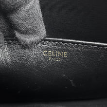 将图像加载到图库查看器中，CELINE Quilted Camera Bag Black188353 Leather Size Medium
