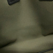 Load image into Gallery viewer, Ferragamo Tote Bag Khaki/Black240842 760250 Canvas Leather
