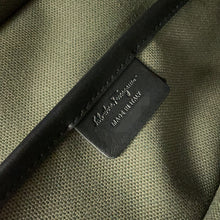 Load image into Gallery viewer, Ferragamo Tote Bag Khaki/Black240842 760250 Canvas Leather
