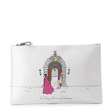 Load image into Gallery viewer, Valentino Garavani 21 Stainless Steel Milan Collection Limited Edition Clutch Bag White/MulticolorVW9P0269MNQ Leather
