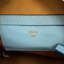Load image into Gallery viewer, MCM Stark Special Bebeboo Backpack Light BlueMMK6SVE71LS001 Leather
