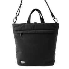 Load image into Gallery viewer, BURBERRY Shield N/S Tote 2WAY Bag Black81025151 Nylon
