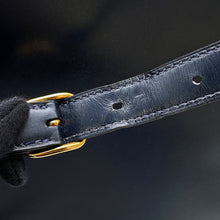 将图像加载到图库查看器中，HERMES Kelly Sports GM Blue Indigo Box Calf Leather
