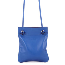 Load image into Gallery viewer, HERMES SacAline Mini Blue france Swift Leather
