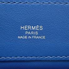 Load image into Gallery viewer, HERMES SacAline Mini Blue france Swift Leather
