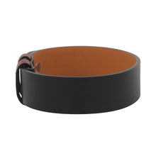 Load image into Gallery viewer, HERMES HBracelet Size T4 Black/Red Leather
