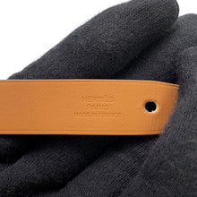 Load image into Gallery viewer, HERMES HBracelet Size T4 Black/Red Leather
