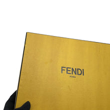 将图像加载到图库查看器中，FENDI FFDiamond Chain Wallet Bordeaux/Purple8M0365 ALV4 Leather
