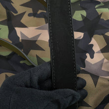 Load image into Gallery viewer, Valentino Garavani Rock Studded Camouflage Star Pattern 2-Way Tote Khaki/MulticolorLY2B0473NY0_A63 Nylon Leather
